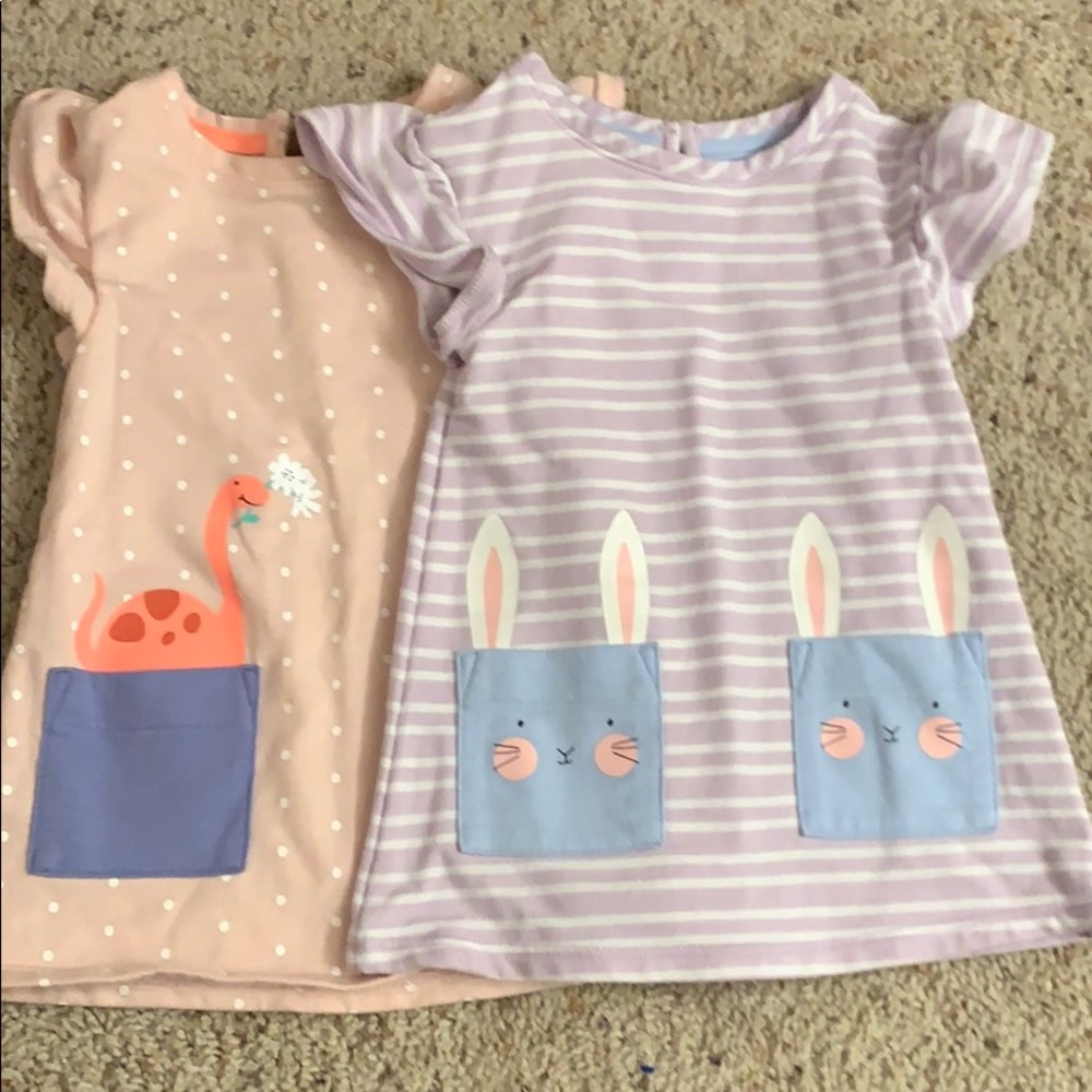 Pair of dresses